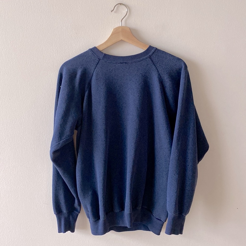 Vintage Blue Chicago Bears Sweatshirt - Picture 5 of 7